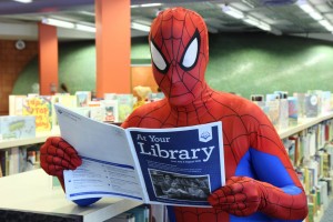 Spider-man librarian