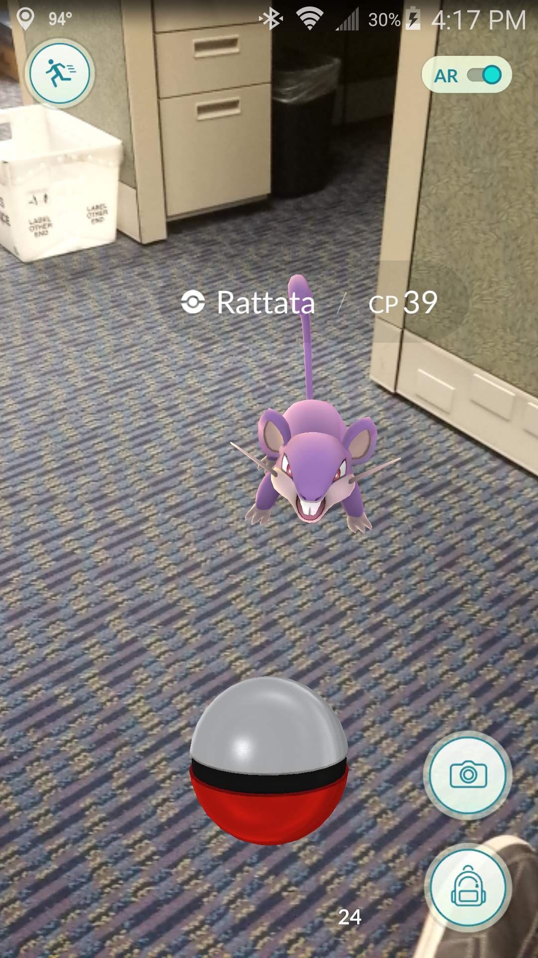 Pokemon at the library