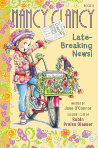 "Nancy Clancy: Late-Breaking News!" book cover