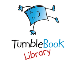 new year books for elementary students TumbleBook Library logo