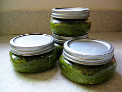 Photo of jars of pesto