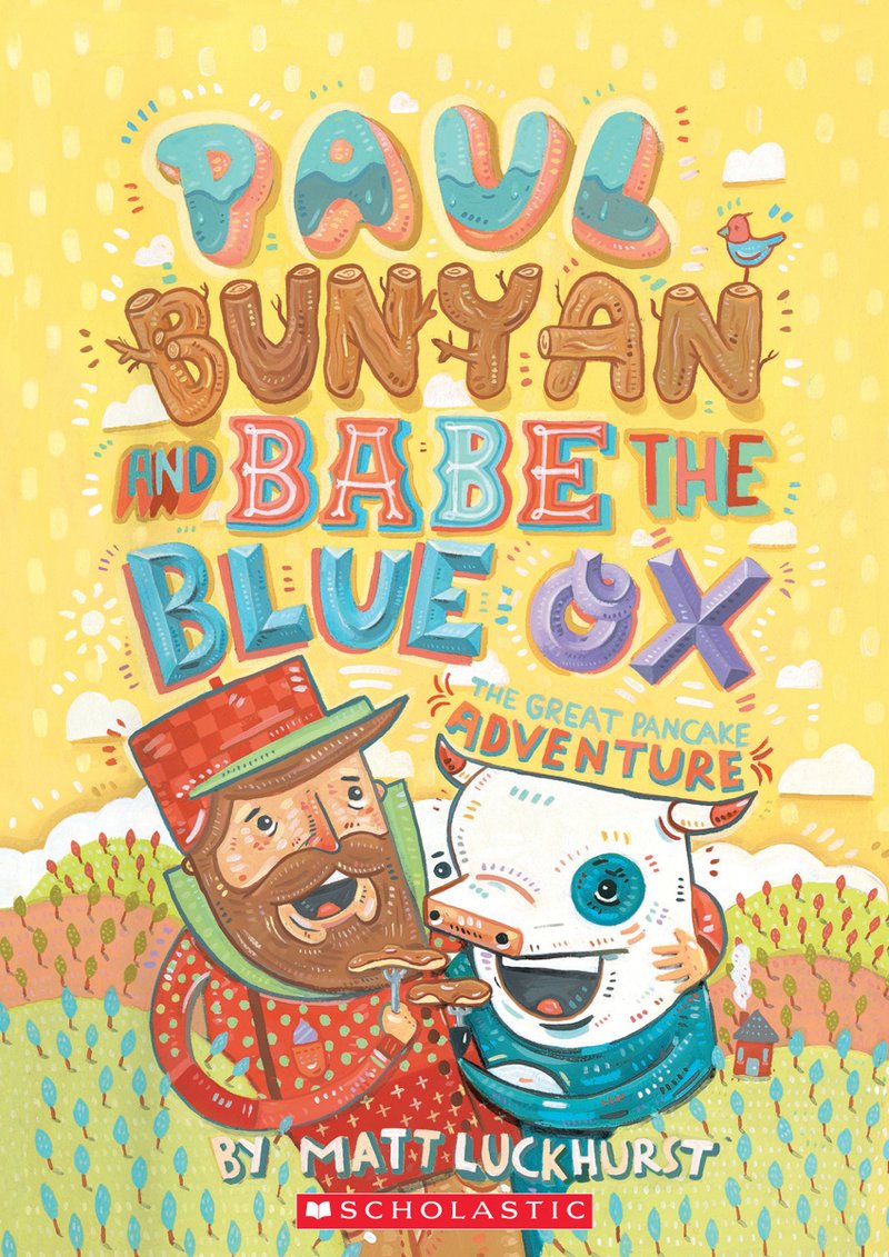 Paul Bunyan and Babe the Blue Ox by Matt Luckhurst