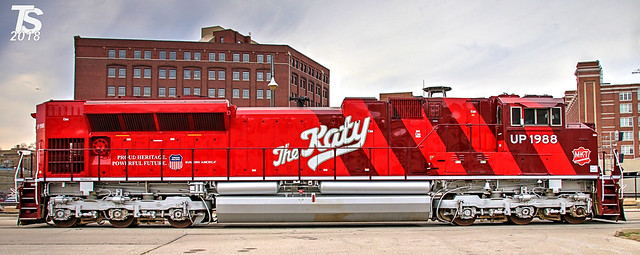 Photo of Missouri, Kansas, Texas Railroad Heritage Locomotive