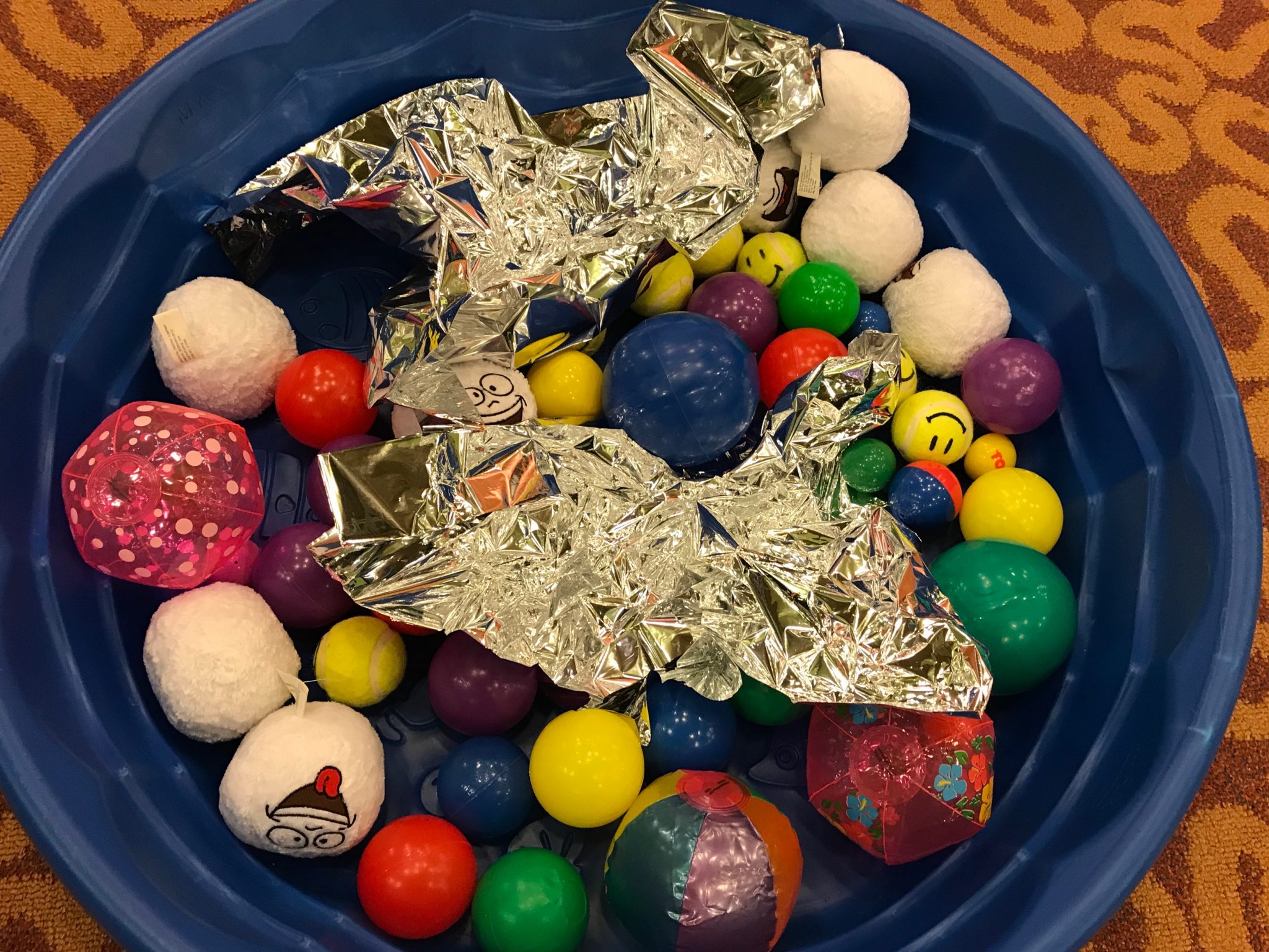 asteroid field ball pit