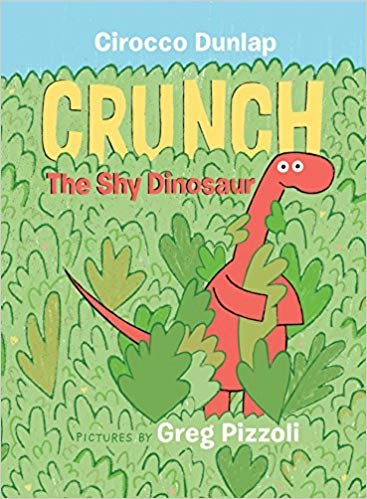 Crunch the Shy Dinosaur book cover