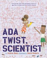 cover art for ada twist, scientist