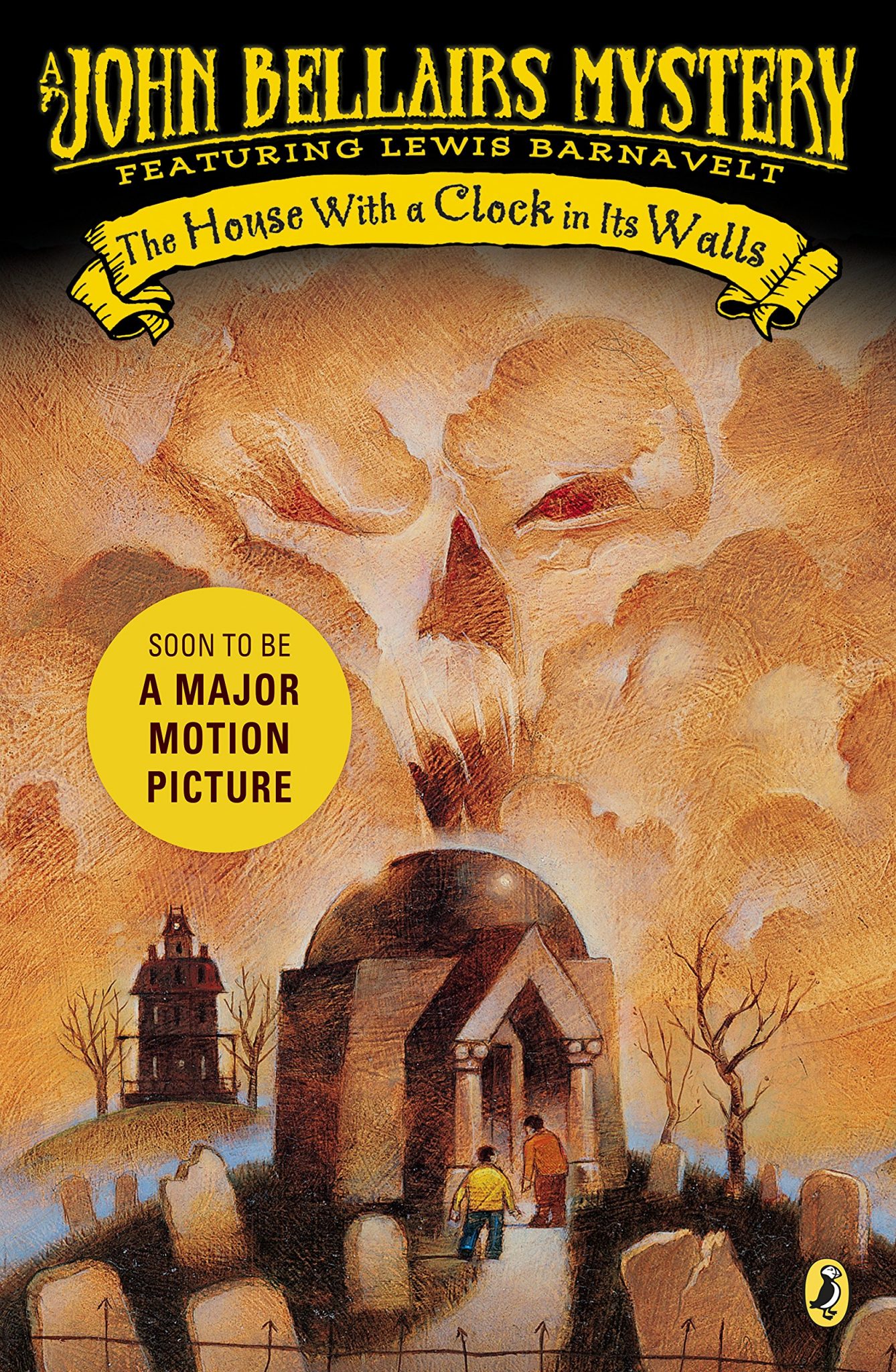 "The House With a Clock in It's Walls" book cover