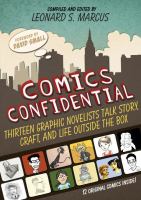 "Comics Confidential" book cover