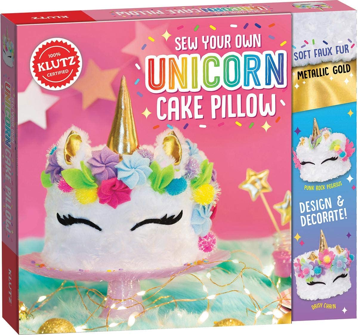 Cover of Unicorn Cake Pillow Box