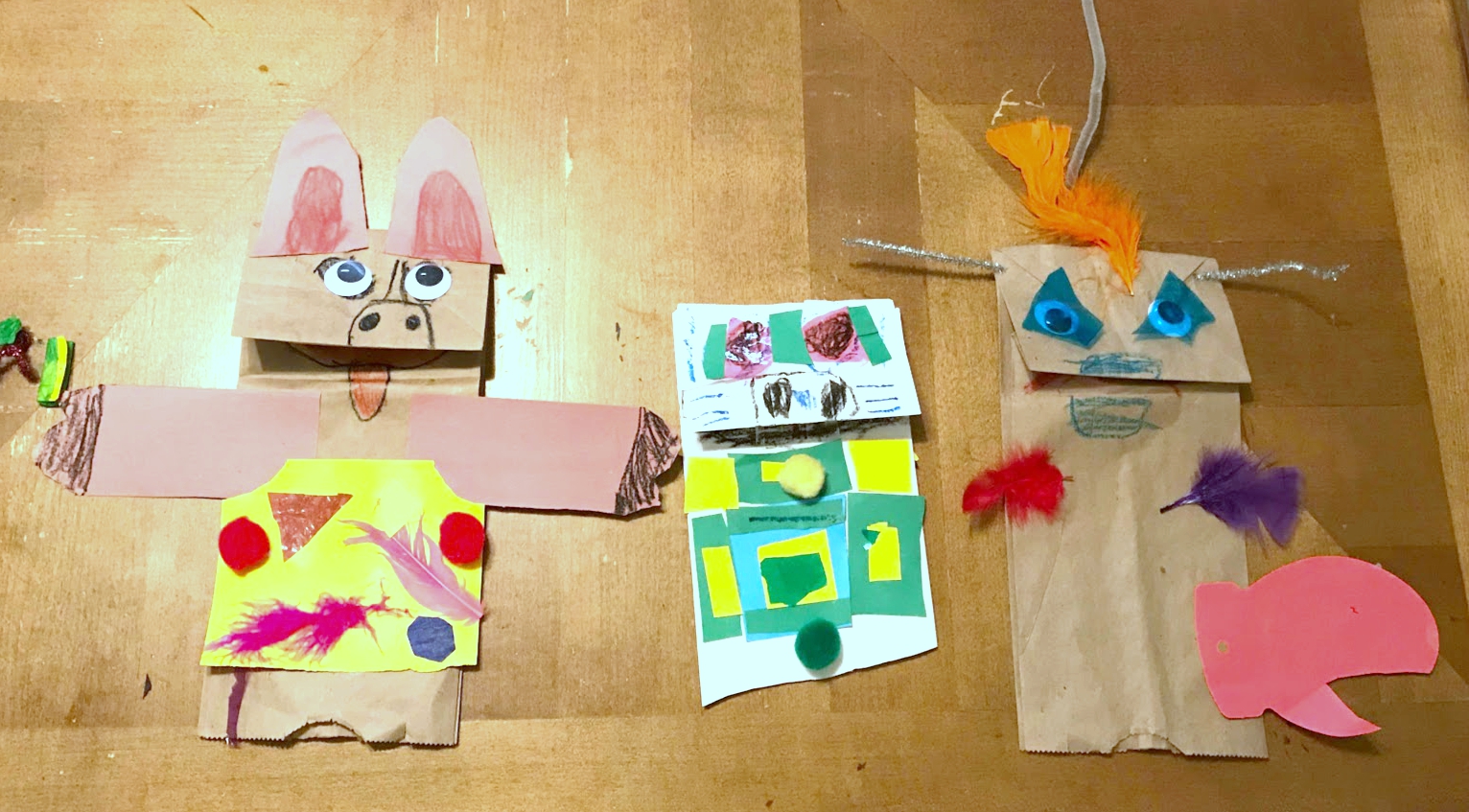 Paper Bag Puppets