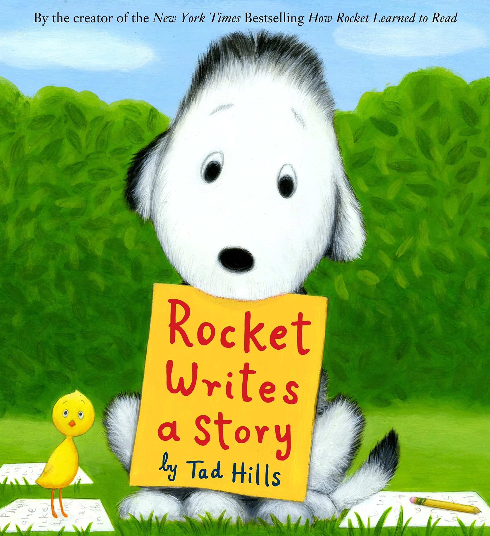 Tad Hills' "Rocket Writes A Story,"