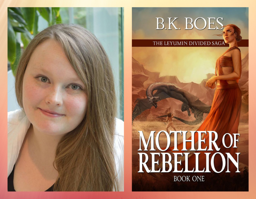 B.K. Boes and Mother of Rebellion book cover