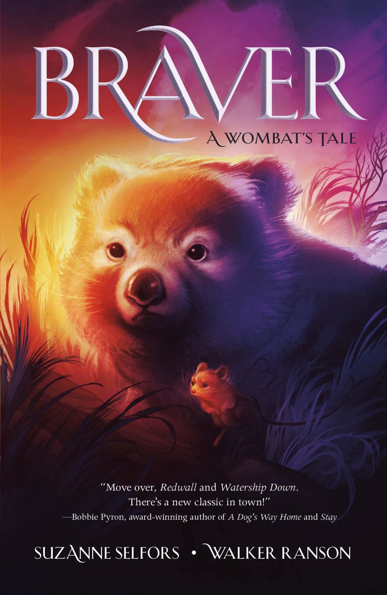 Braver, A Wombat's Tale book cover