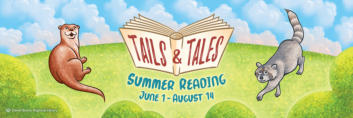 Tails & Tales: Join us for Summer Reading June 1 through August 14.
