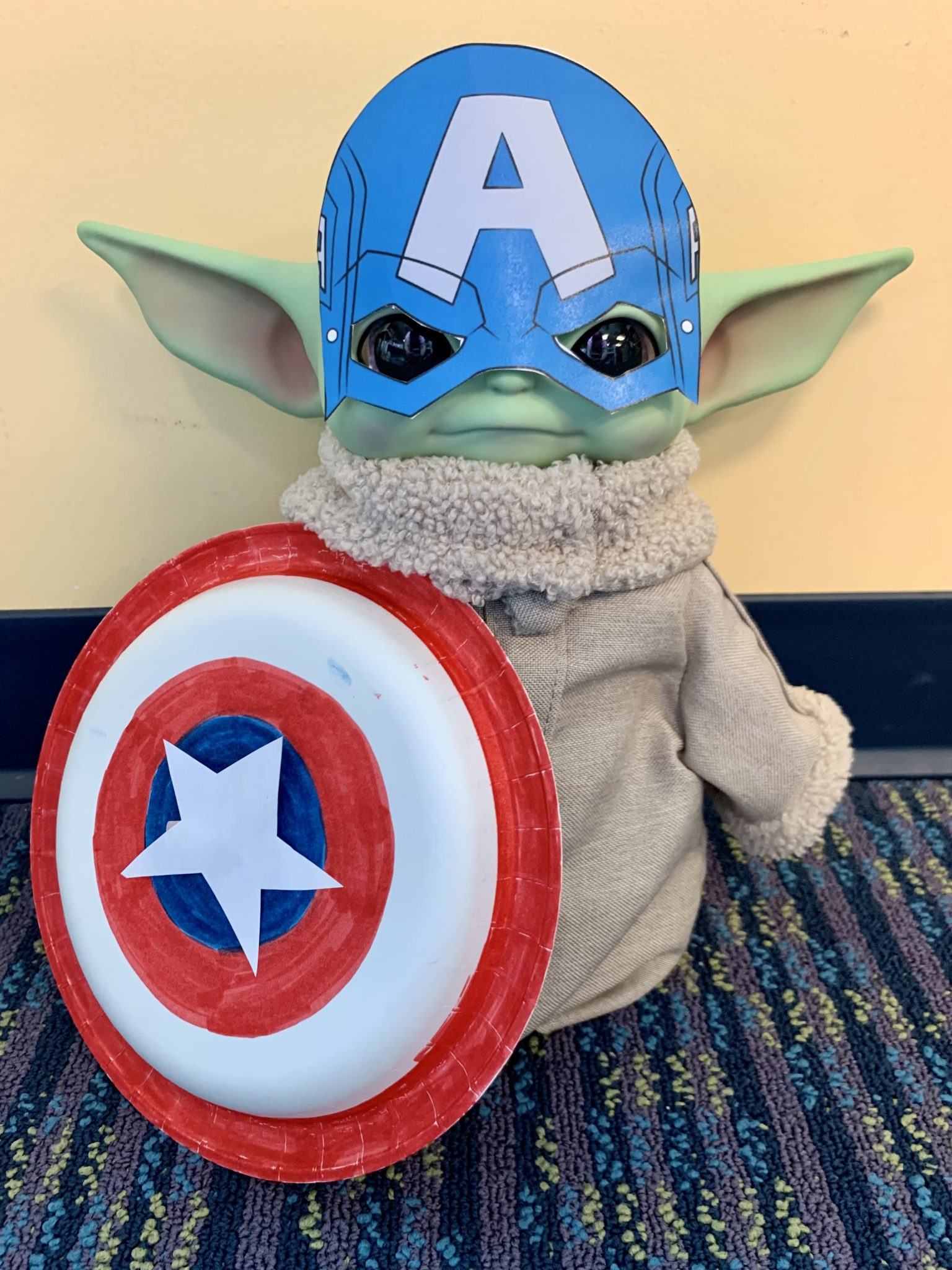 Paper toy sales captain america