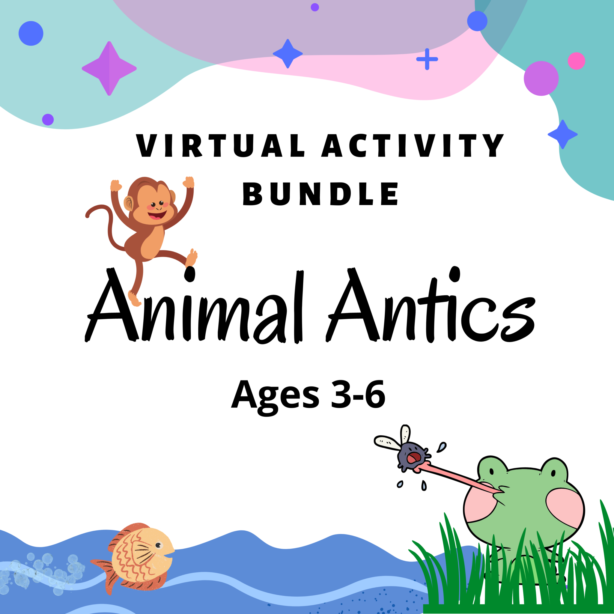 Virtual Activity Bundle: Animal Antics