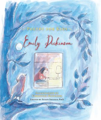 Book cover of "Poetry for Kids" by Emily Dickinson (edited by Susan Snively)