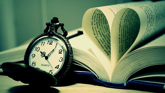 Book and pocket watch