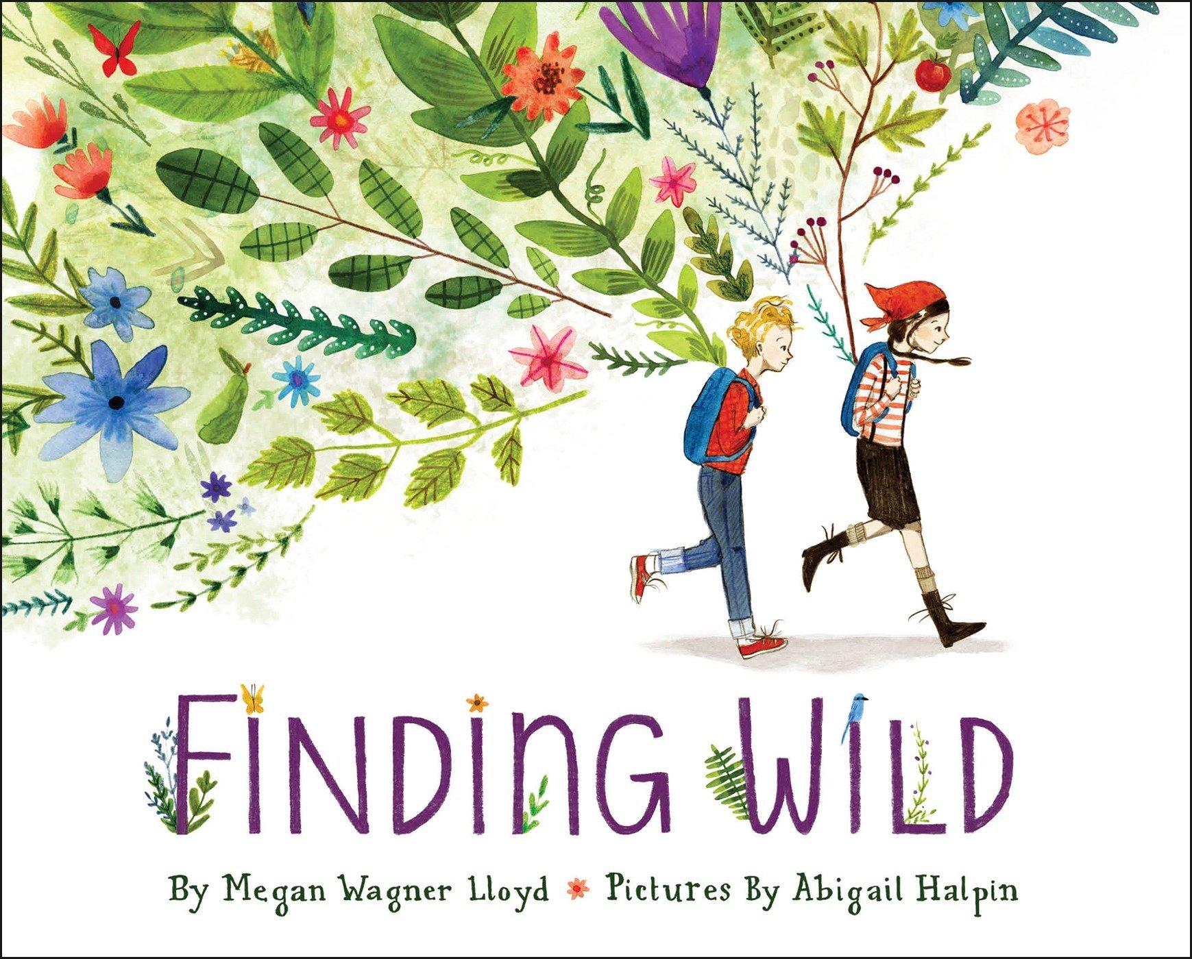 "Finding Wild" book cover by Megan Wagner Lloyd
