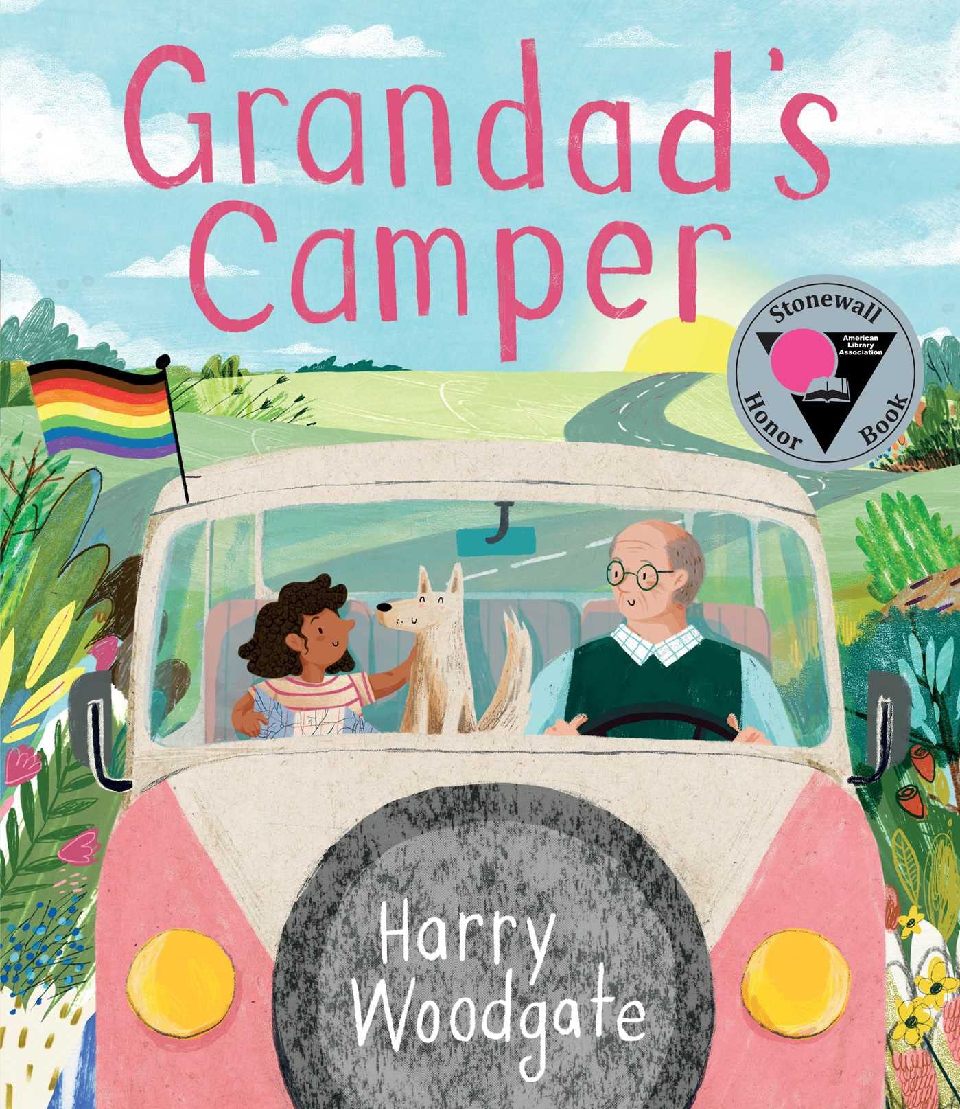 "Grandad's Camper" by Harry Woodgate book cover