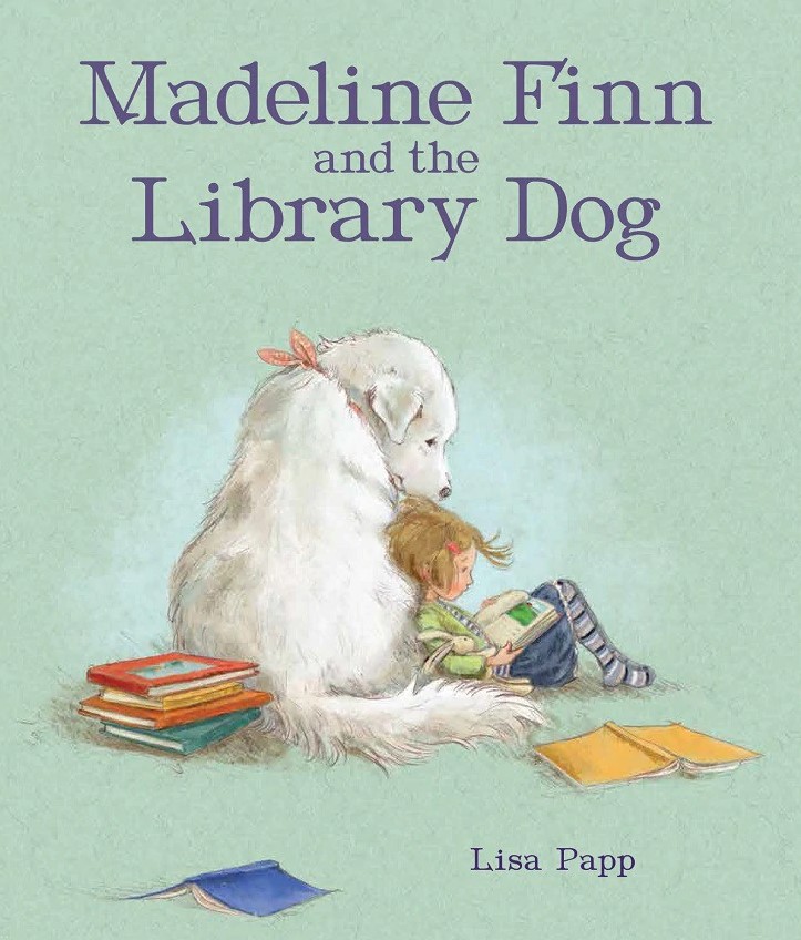 Cover of the book Madeline Finn and the Library Dog by Lisa Papp.