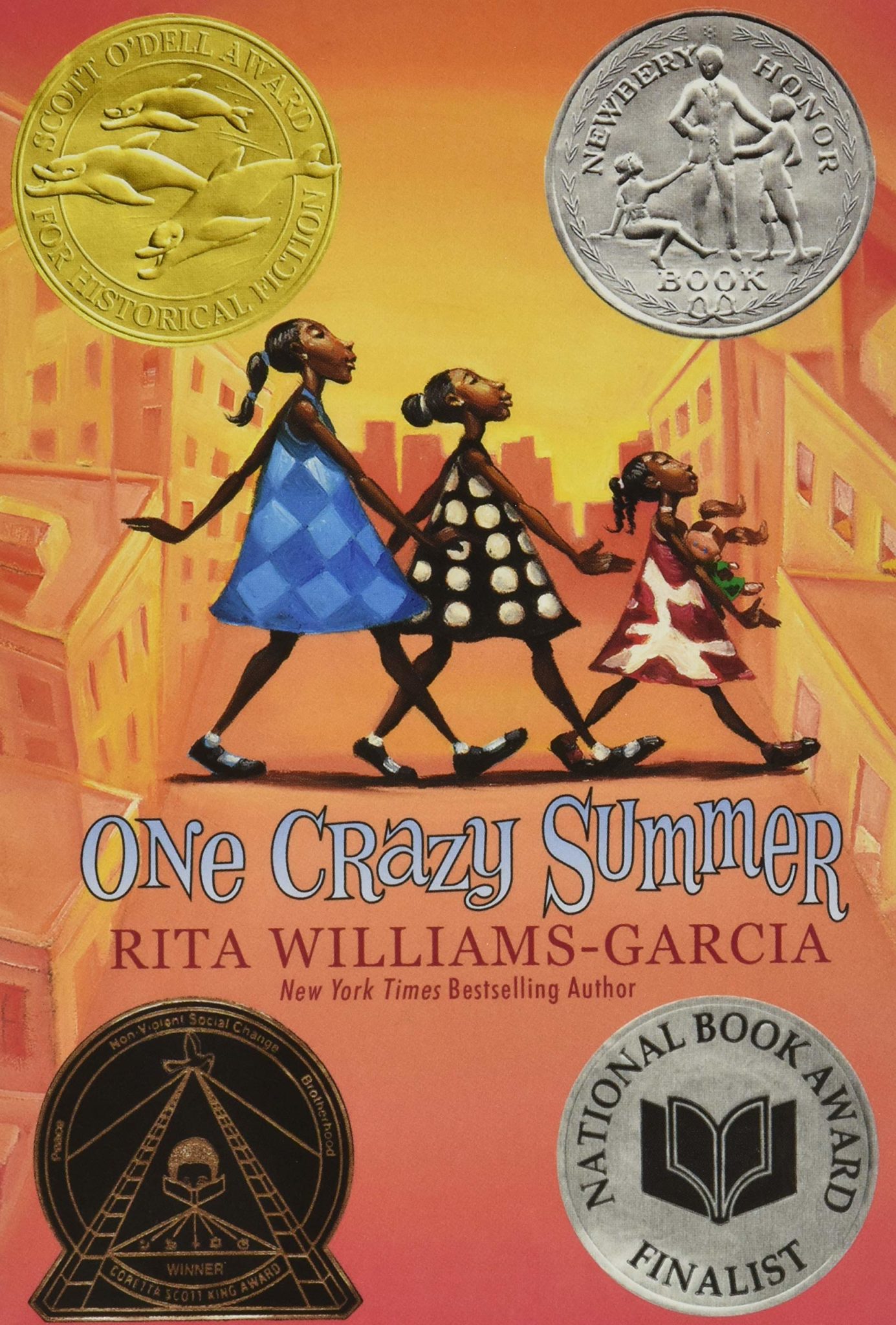 "One Crazy Summer" by Rita Williams-Garcia book cover