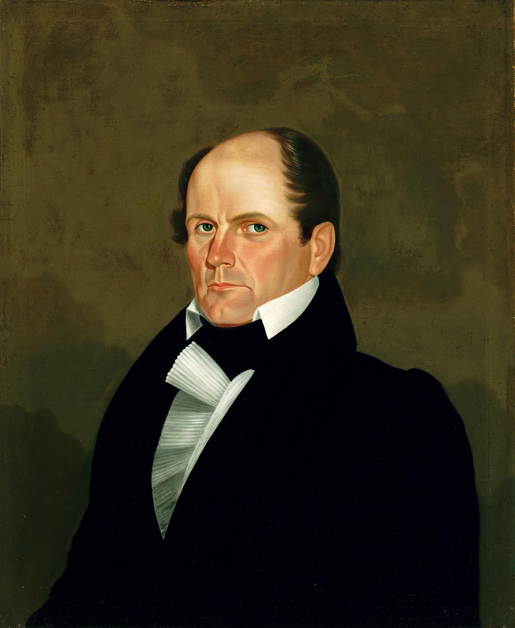 portrait of Dr. Anthony Rollins by George Caleb Bingham, 1834