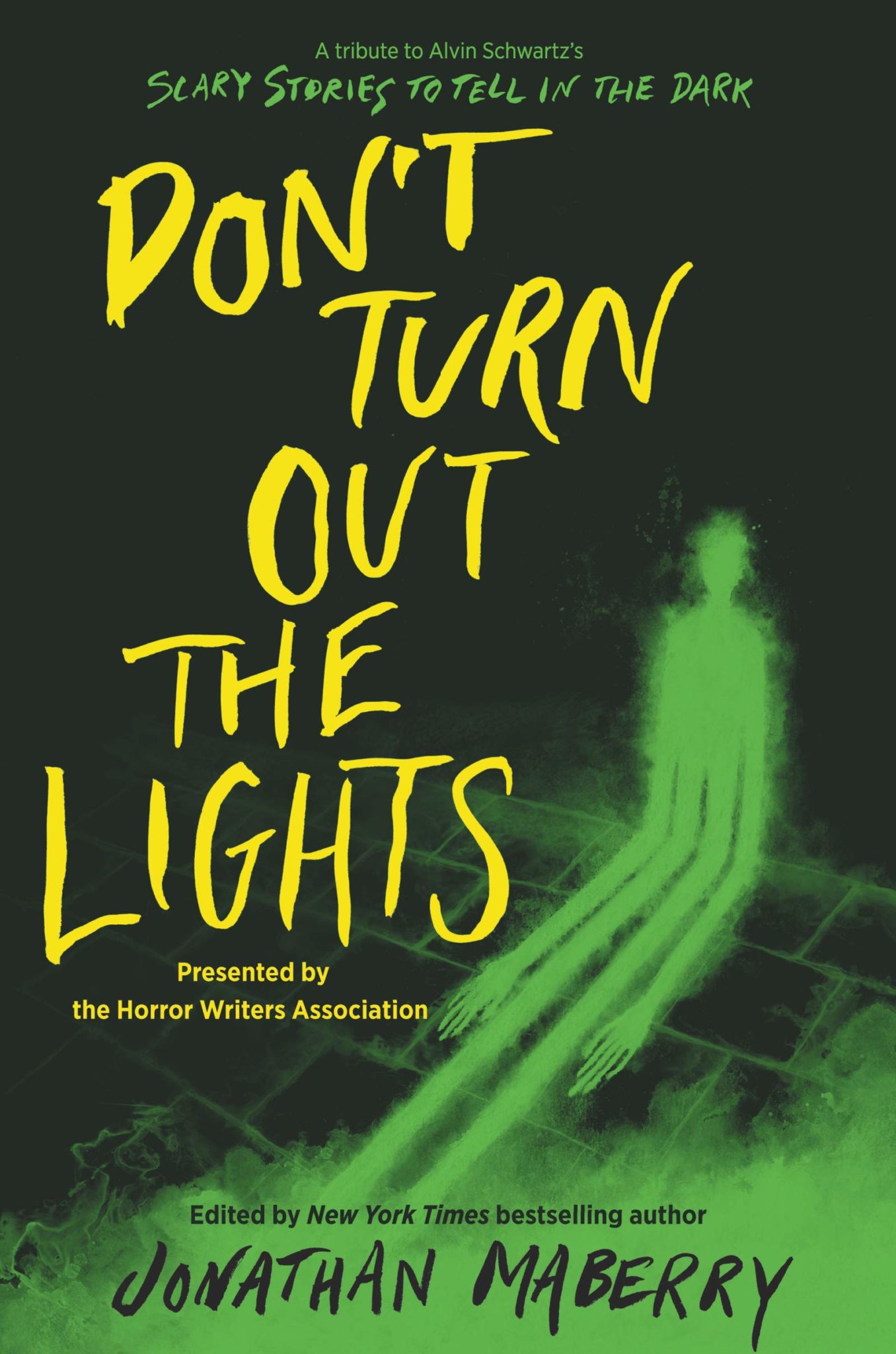 "Don't Turn Out the Lights" book cover by Jonathan Maberry