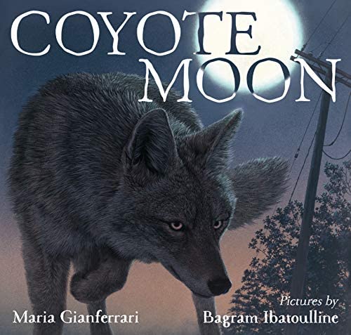 "Coyote Moon" by Maria Gianferrari, illustrated by Bagram Ibatoulline
