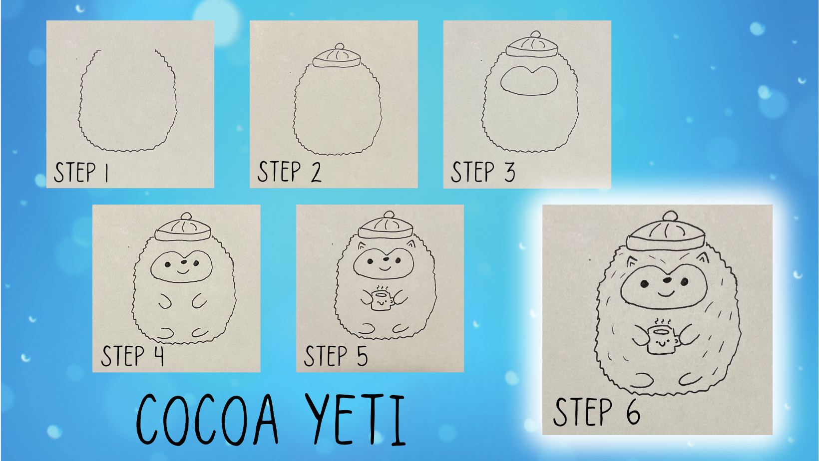 Cocoa Yeti in 6 steps