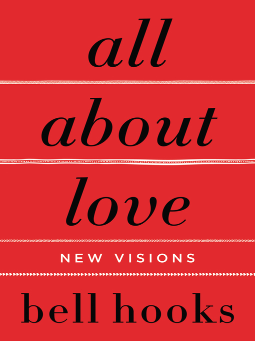 All About Love by bell hooks book cover