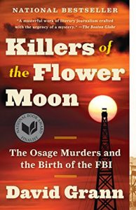 Killers of the Flower Moon book cover