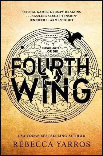 Fourth Wing by Rebecca Yarros book cover