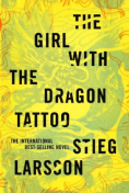 The Girl with the Dragon tattoo book cover
