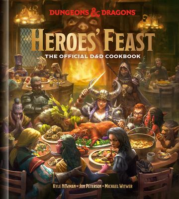 "Heroes' Feast: the Official Dungeons & Dragons Cookbook" book cover