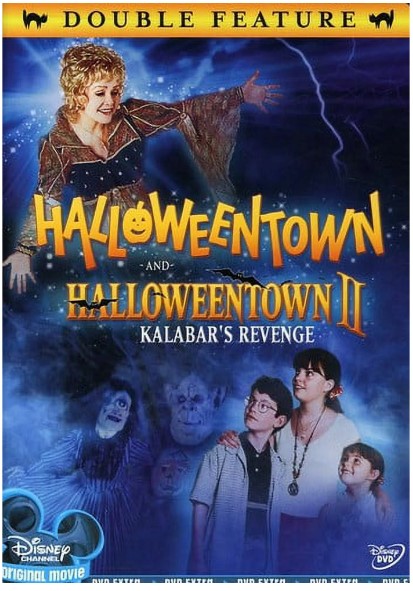 Movie poster for the films Halloweentown and Halloweentwon II: Kalabar's Revenge