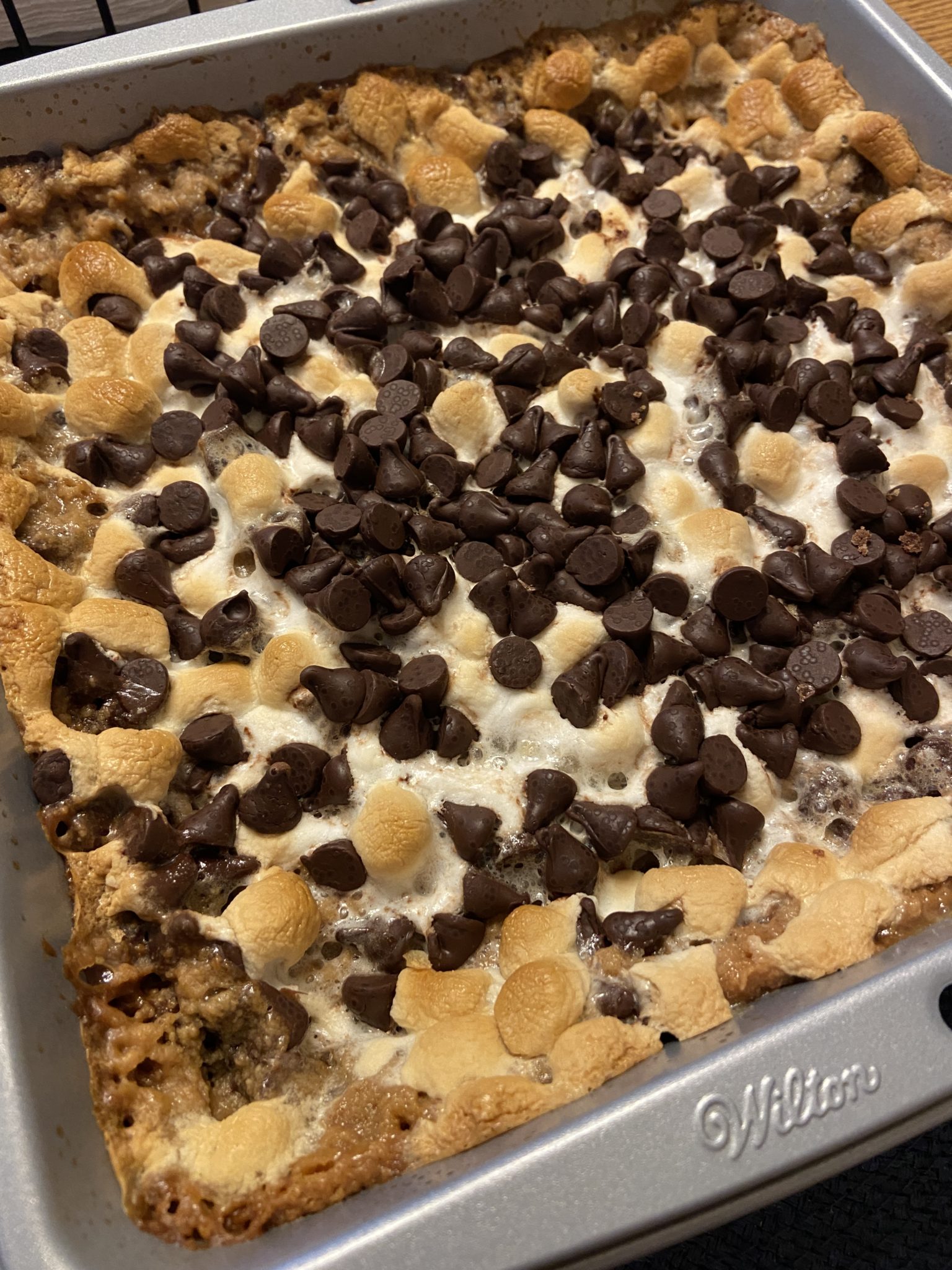 peanut butter smores bars