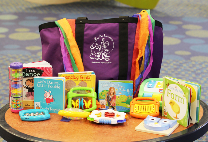 PAL kit bag showing books and toys enclosed