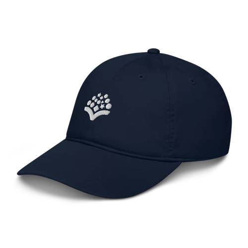 Store: Dark blue baseball cap with the DBRL logo