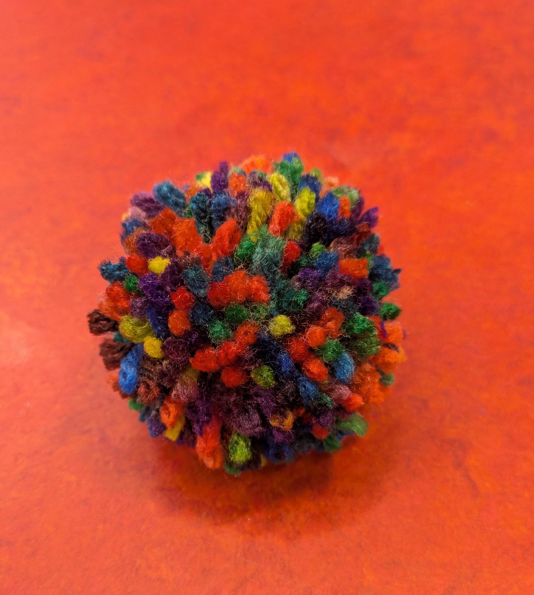 Finished pom pom