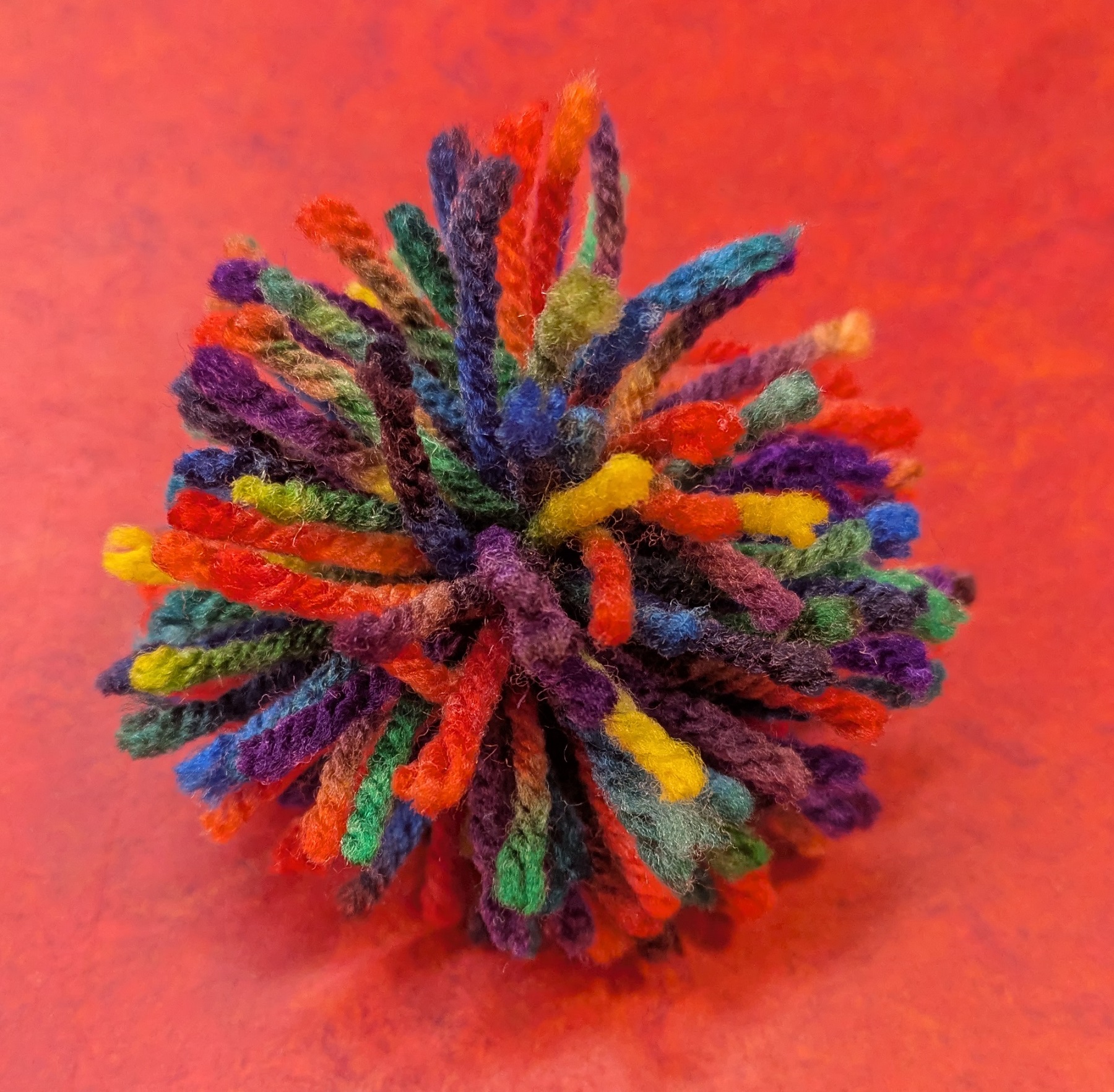 Finished pom pom