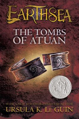 Book cover for “The Tombs of Atuan” by Ursula LeGuin
