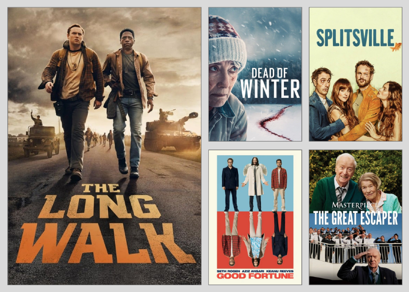 Collage of new DVDs for Janurary 2026