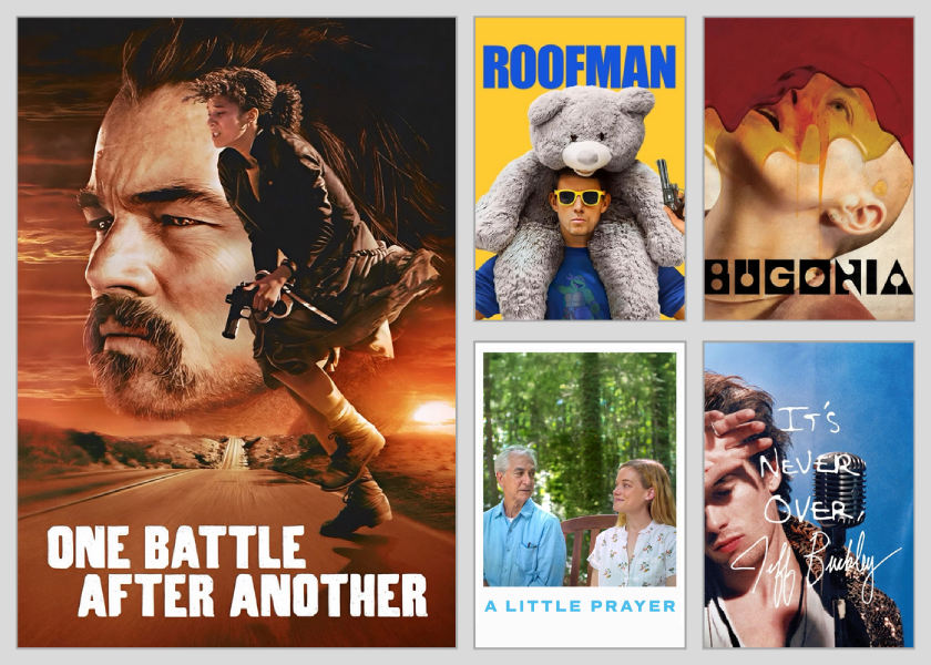 Collage of new DVDs for February 2026