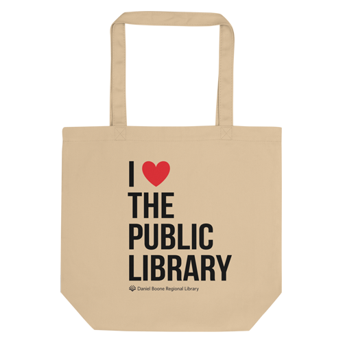 Store: Tote: I ❤ THE PUBLIC LIBRARY