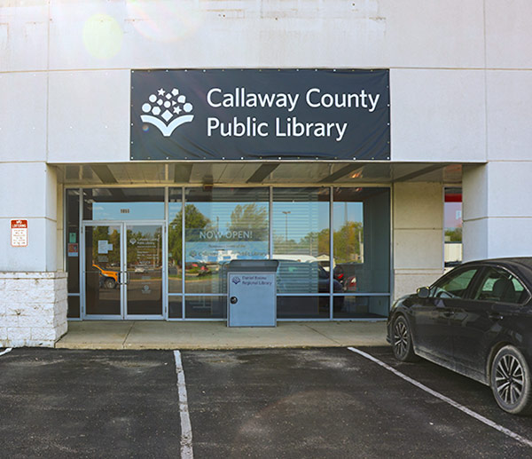 Callaway County Public Library temporary location entrance