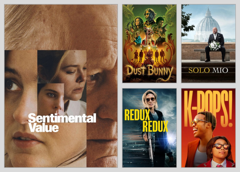 Collage of new DVDs for June 2026