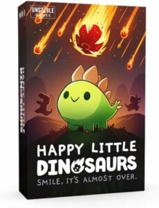 Summer Reading 2026 Prize Drawing: Unstable Games: Happy Little Dinosaurs Board Game, 2-4 Players, Ages 8+