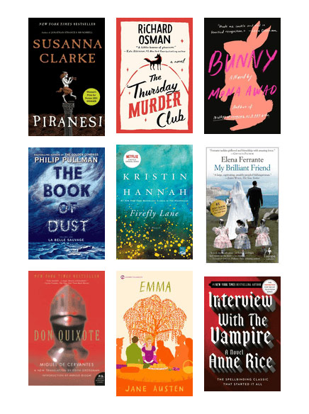 collage of book covers